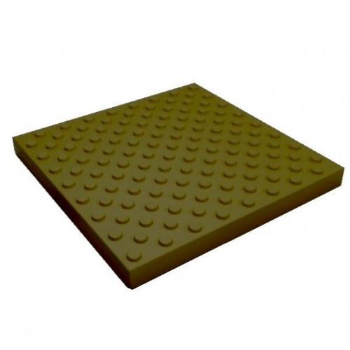 Тактильная плитка с конусообразными рифами 300x300x30 зеленая
